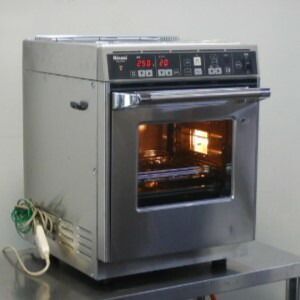 2012年製 リンナイ RCK-10AS LPガス 高速 オーブン W470D645H586mm 22L 100V 9.5mmゴムホース接続 35kg プロパン