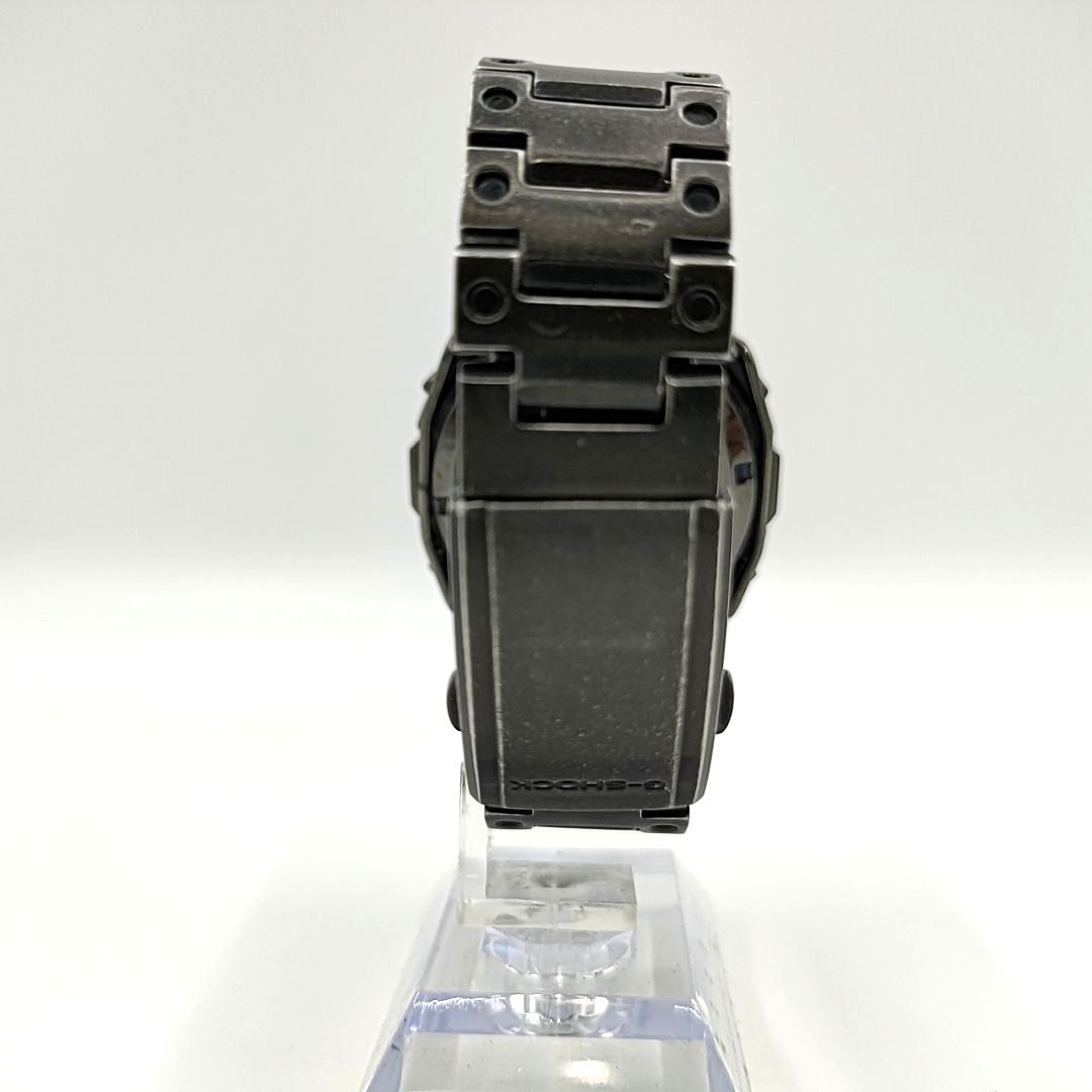 中古良品】CASIO G-SHOCK フルメタル エイジド加工 デジタル 電波