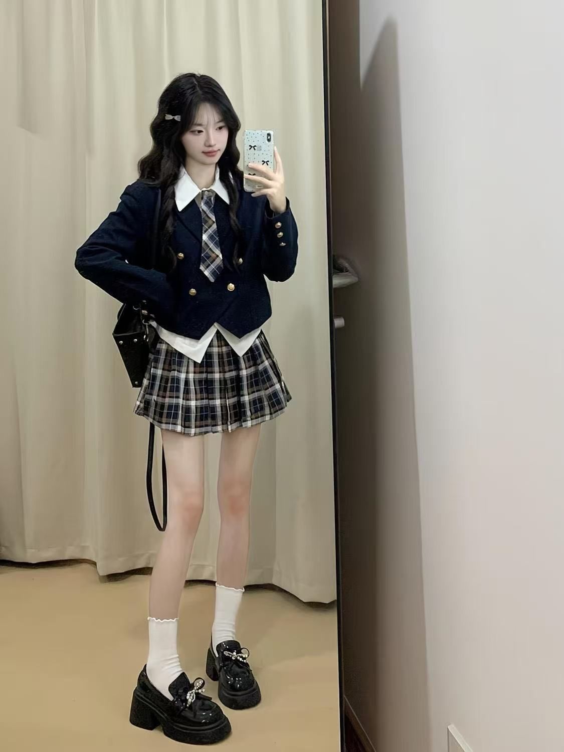 【韓国発】スクールルックセットアップ 春にピッタリの韓国学生風スクールガールセットアップ7選