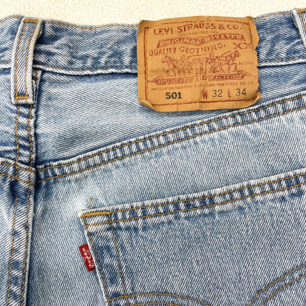 USA製 リーバイス Levi's 501 デニム パンツ 色落ち W31 L33.5