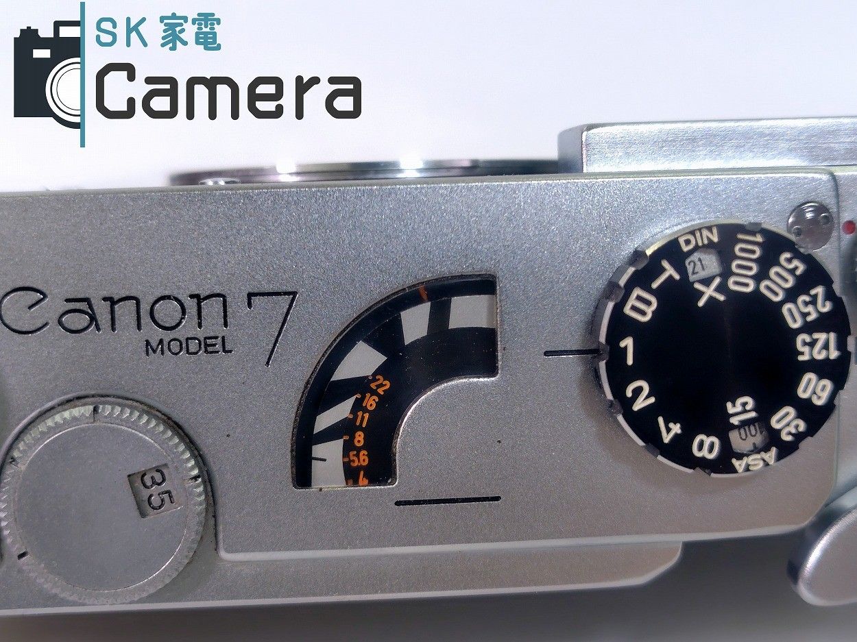 Canon MODEL7 キャノン レンジファインダー Canon 販売 7 現状品 Canon