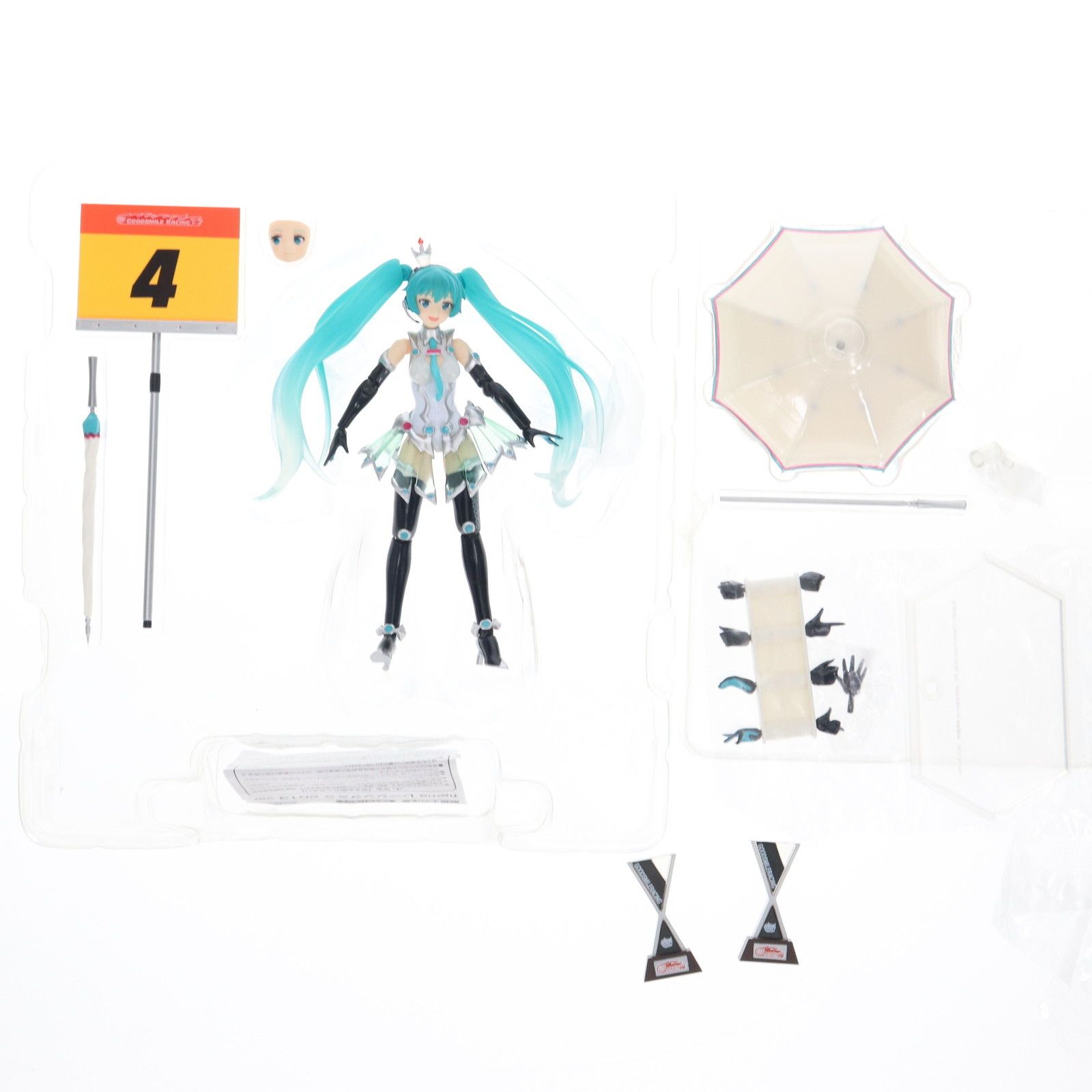 フィギュア　figma レーシングミク 2013ver. 「キャラクター・ボーカル・シリーズ 01 初音ミク」 2013年GSR＆Studie with TeamUKYO 個人スポンサー特典 レーシングミク 2013 ver.