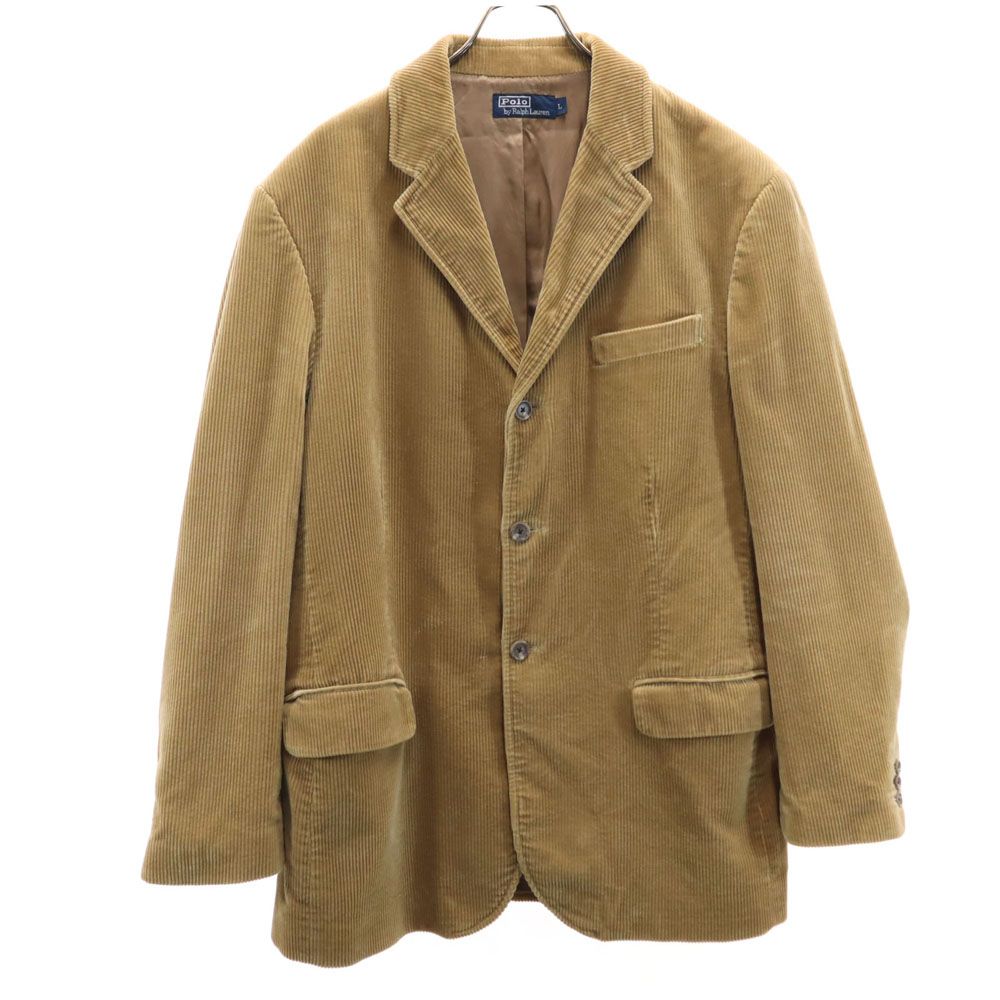 ポロバイラルフローレン 長袖 コーデュロイ テーラードジャケット L