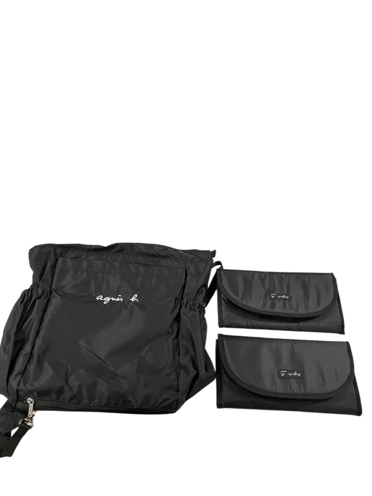 MY71 マザーズバッグ agnes.b GL11 E BAG マザーズバッグ ブラック 604B GL11 クッションパッド付き