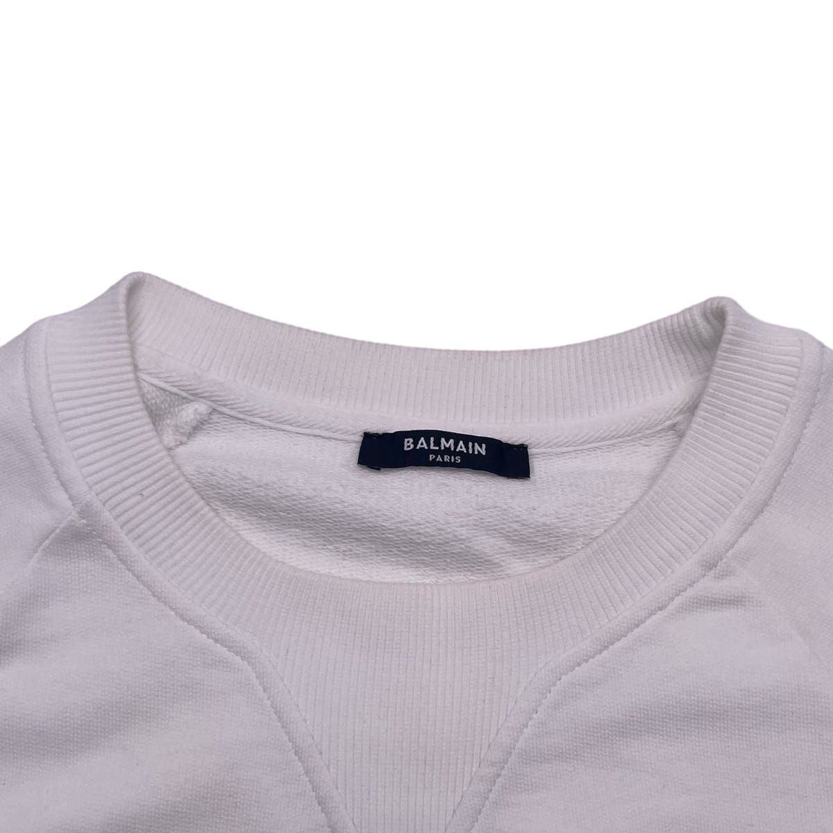 中古】 BALMAIN バルマン スウェット・トレーナー JQ005BB29 22SS 