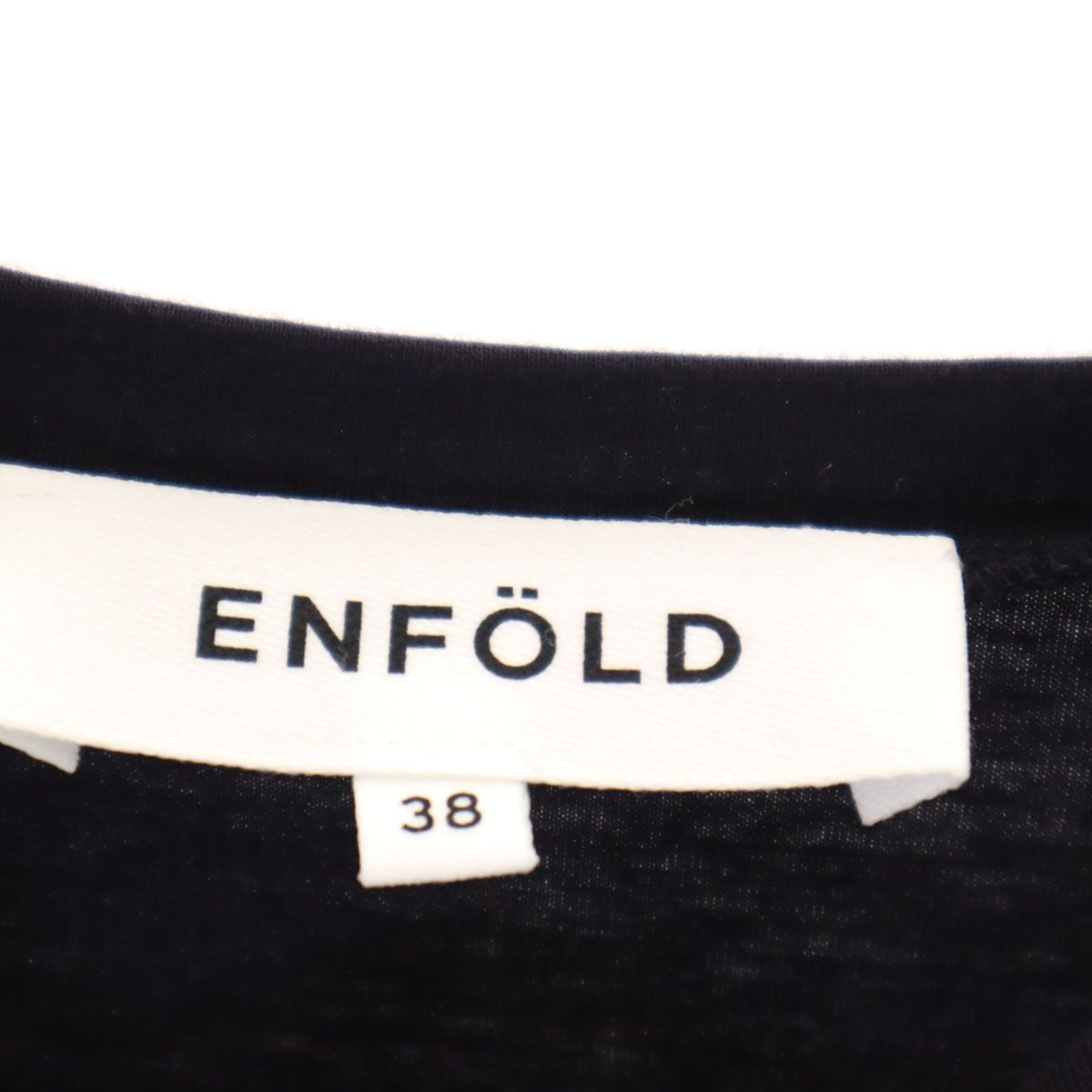 ENFOLD - ENFOLD エンフォルド Tシャツ・カットソー 38(M位