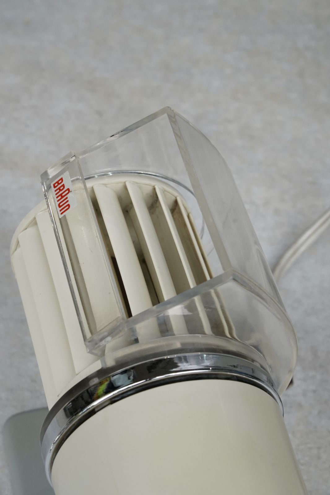 【動作確認済み】　ドイツ　BRAUN 卓上扇風機　ヴィンテージ　美品！ MoMA収蔵 名作デザイン】BRAUN HL1J ブラウン 卓上扇風機 1961年