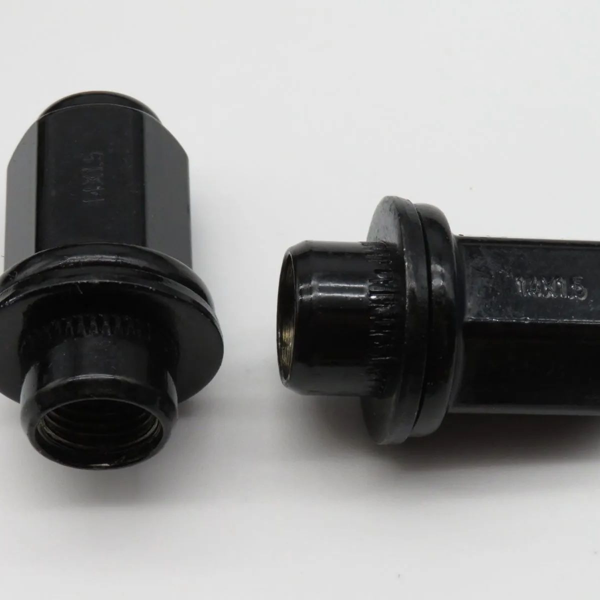 平座ナット 平座ナット 黒 ロング ナット M14 P1 5 24個 21HEX 47