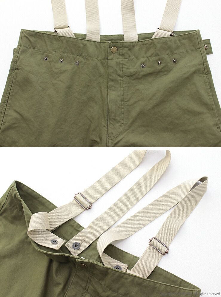 ミリタリーサロペット