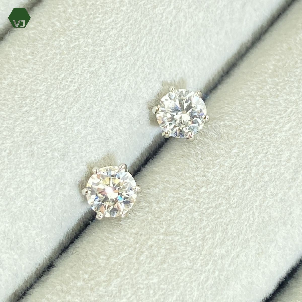 31-34】一粒ダイヤモンド ピアス D0.25ct D0.25ct 【中古