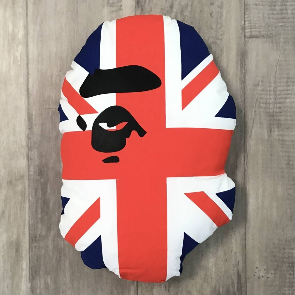 ユニオンジャック APE HEAD クッション a bathing ape BAPE cushion pillow エイプ ベイプ アベイシングエイプ NIGO