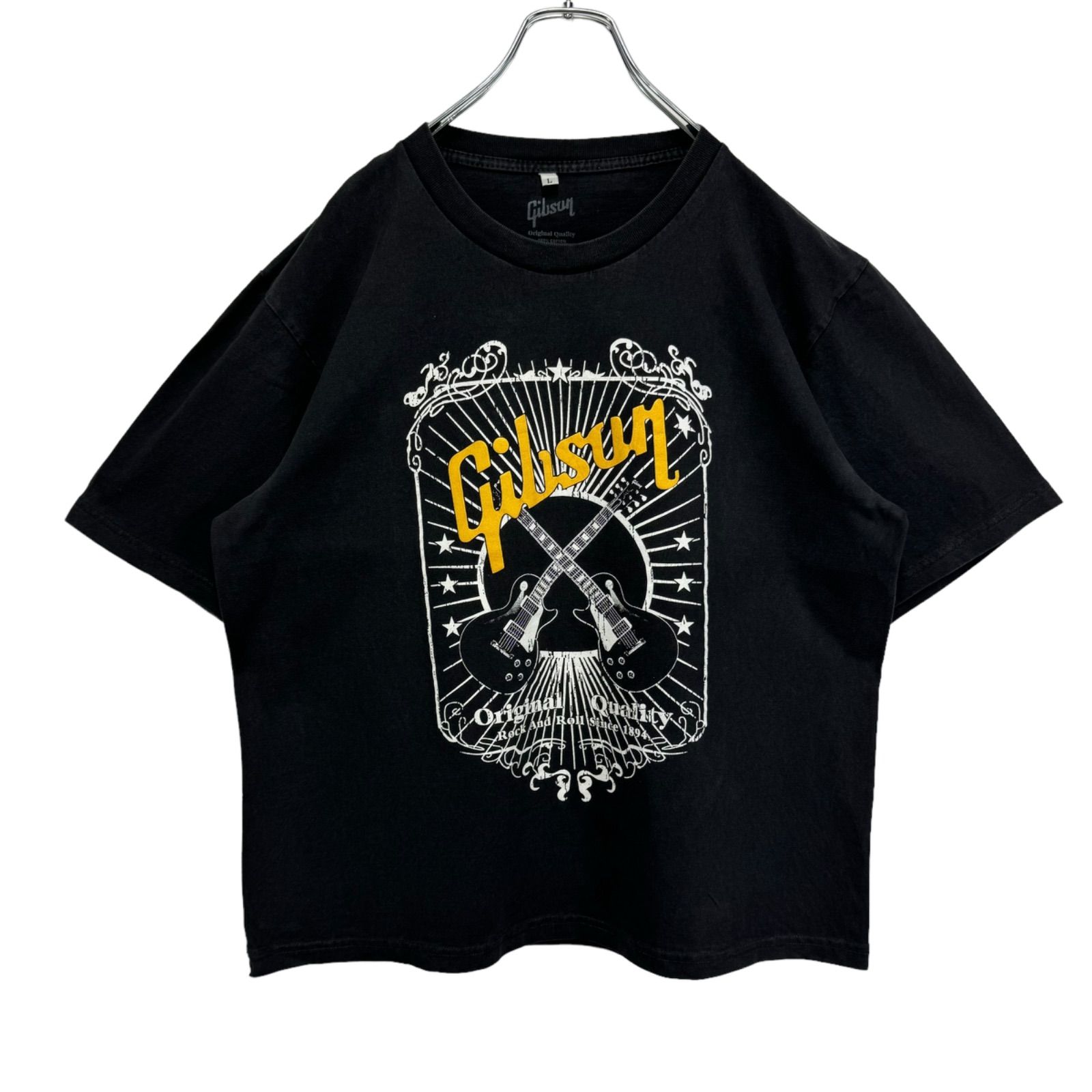 Gibson ギブソン レスポール ギター Tシャツ ロック バンT バンドT 