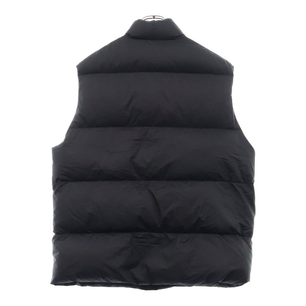 COMOLI 22AW W03-04007 ナイロン ダウンベスト ブラック 3 COMOLI (コモリ) 22AW W03-04007 ナイロンダウンベスト ブラック