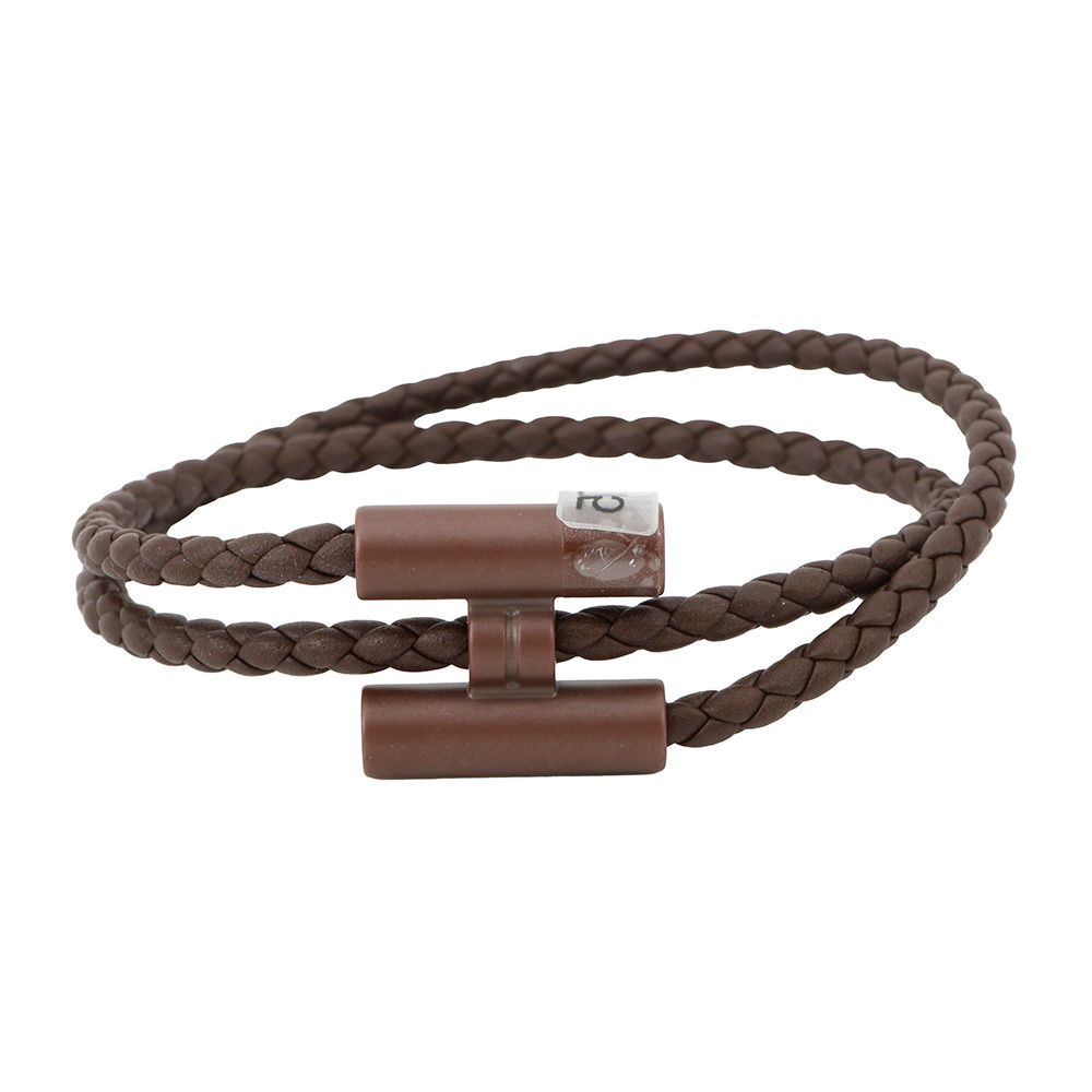 エルメス ブレスレット トゥルニ トレッセ ブラウン|ブラウン金具 スイフト サイズT5 HERMES アクセサリー ソーブラウン メンズ