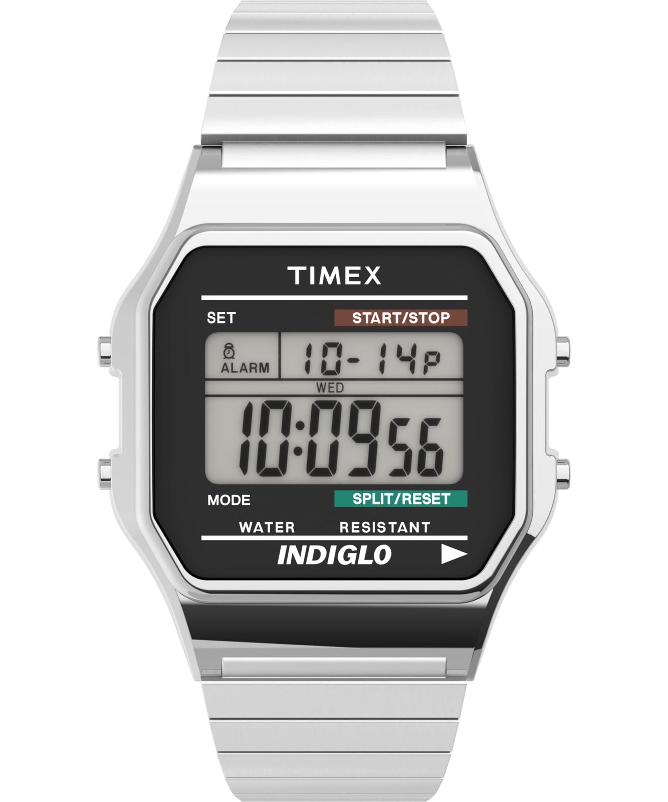 TIMEX タイメックス メンズ 腕時計 クラシックデジタル シルバー T78587 並行輸入品 シルバー