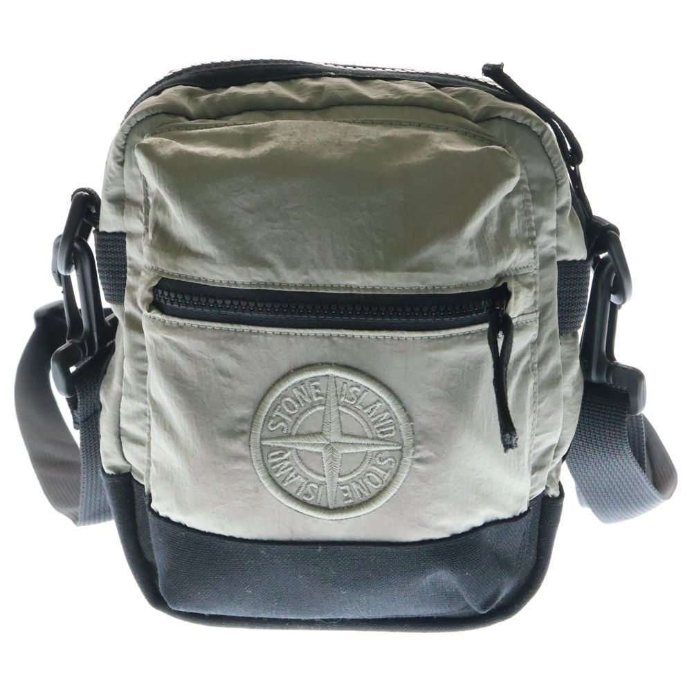 STONE ISLAND (ストーンアイランド) ロゴ刺繍 ナイロンメタル  