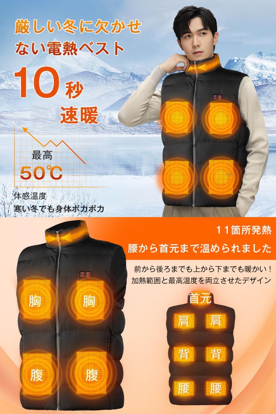 電熱ベスト