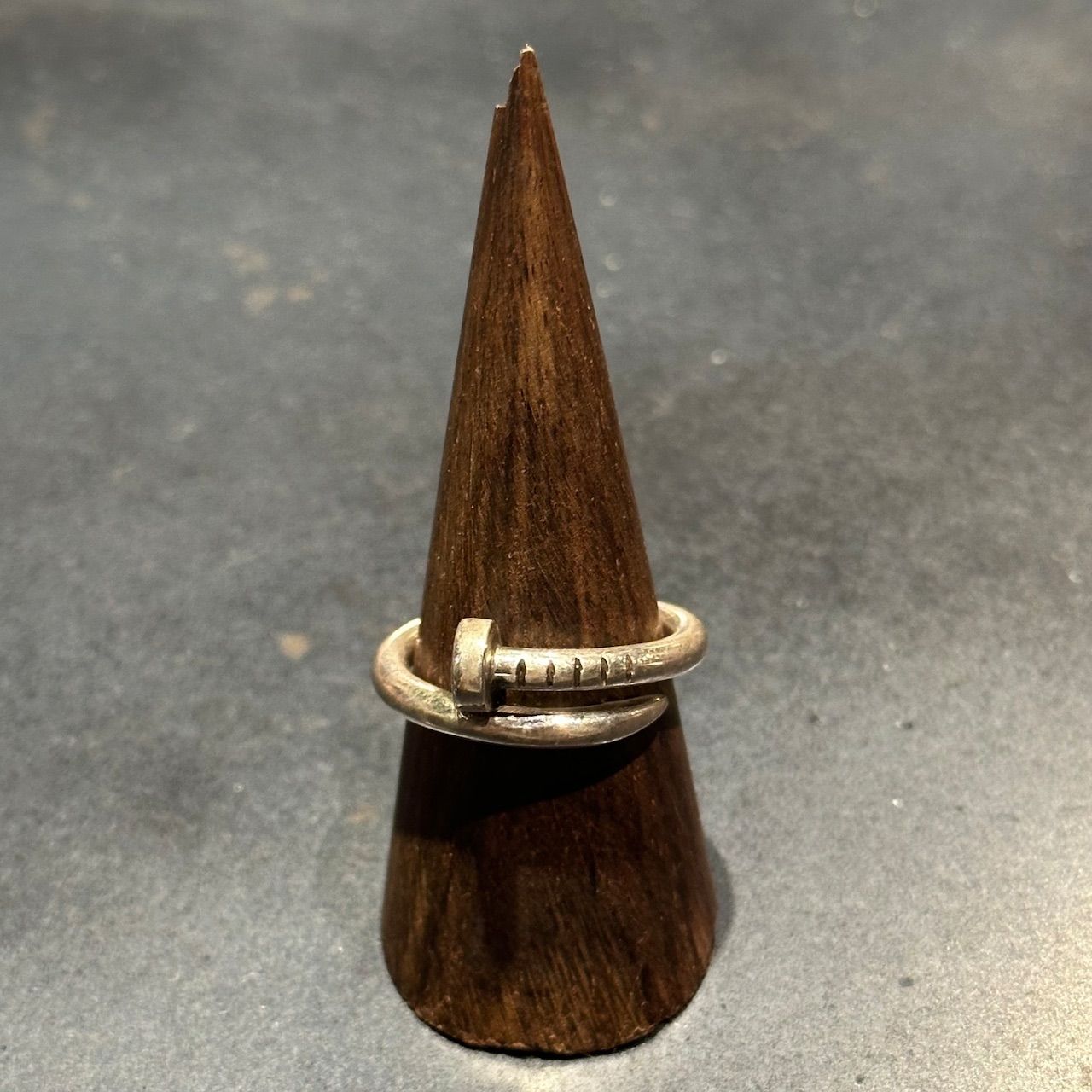 SILVER925 NAIL DESIGN RING/シルバー/リング silver925｜nail ring -milky- （シルバーリング ユニセックス