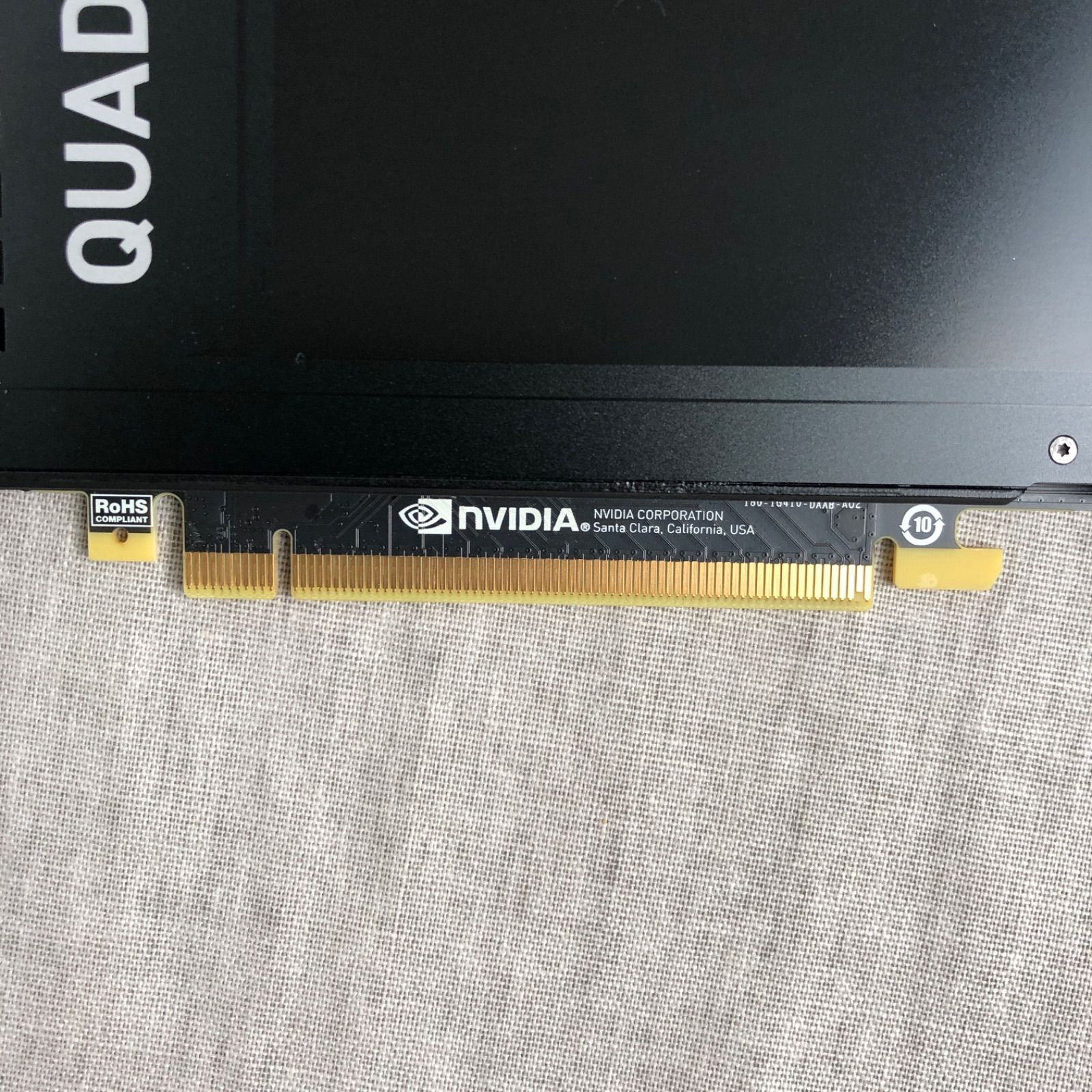 グラフィックボード NVIDIA QUADRO P4000【画面出力確認済】/GPU