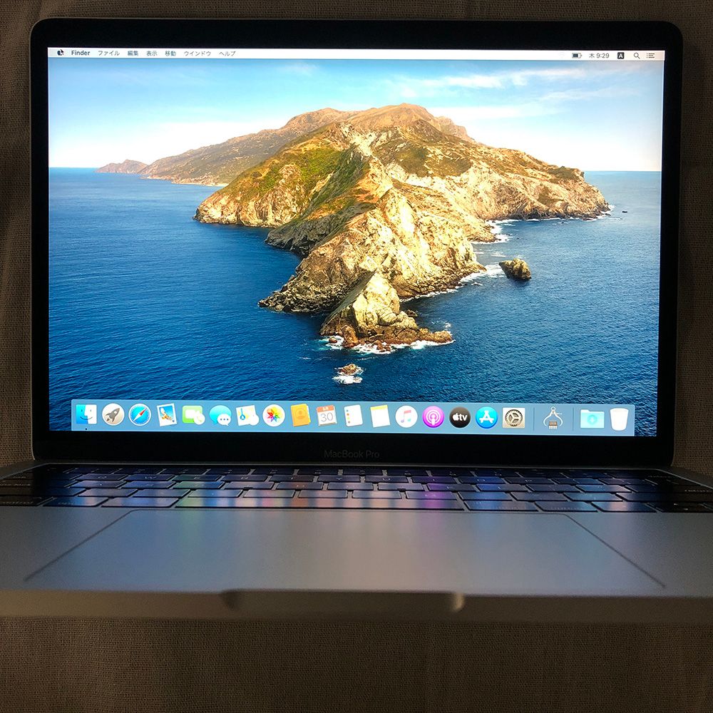Apple - 【本体のみ】Apple MacBook Pro (13インチ, 2019, Thunderbolt 3ポート x 2)【Touch Bar・i5・8GB・256GB】A2159 EMC3301/LT-241106（183405） 本体のみ】Apple MacBook Pro (13インチ， 2019， Thunderbolt 3