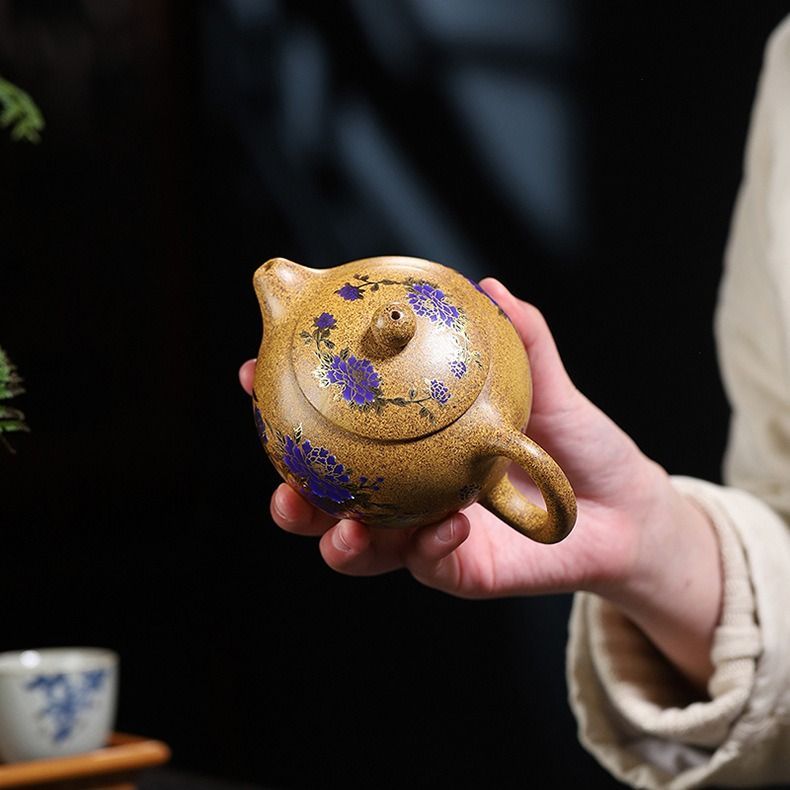 茶壷 割引 急須 紫砂壺 ティーポット 常滑焼 紫砂茶器 唐物紫泥急須