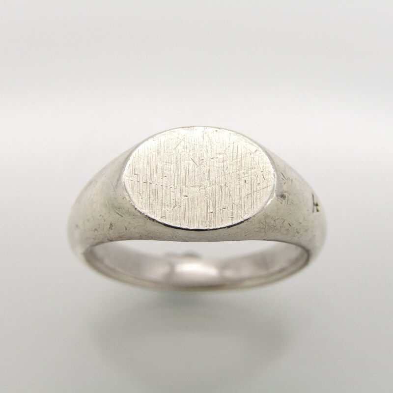 TOM WOOD トムウッド リング Joe Ring Satin #50 ジョー サテン