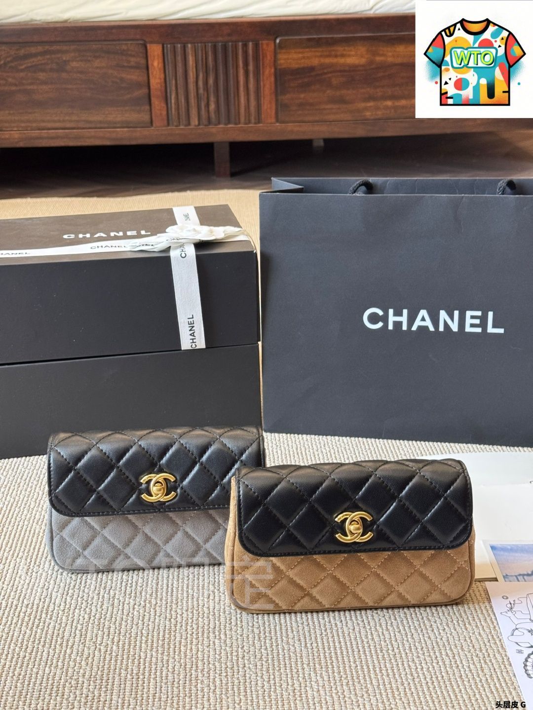 今日 Chanel シャネル 25A 手工芸アームバッグ スエード×羊革素材でヴィンテージ感と緻密な菱格紋が特徴