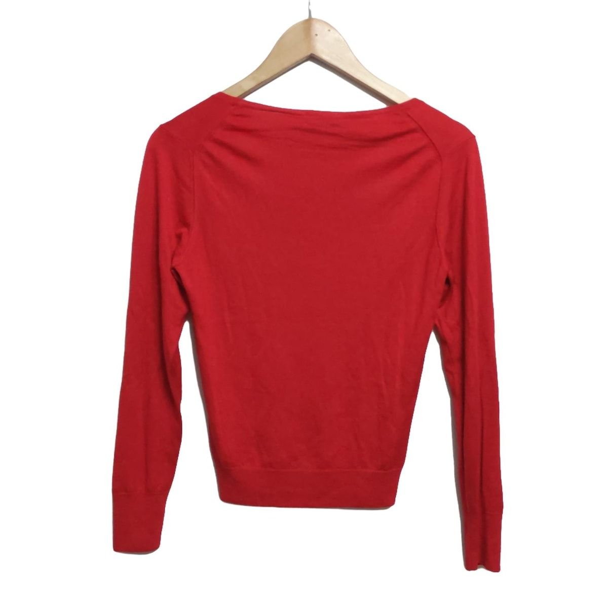 Cruciani クルチアーニ 長袖セーター サイズ42 L レディース - レッド カシミヤ|シルク