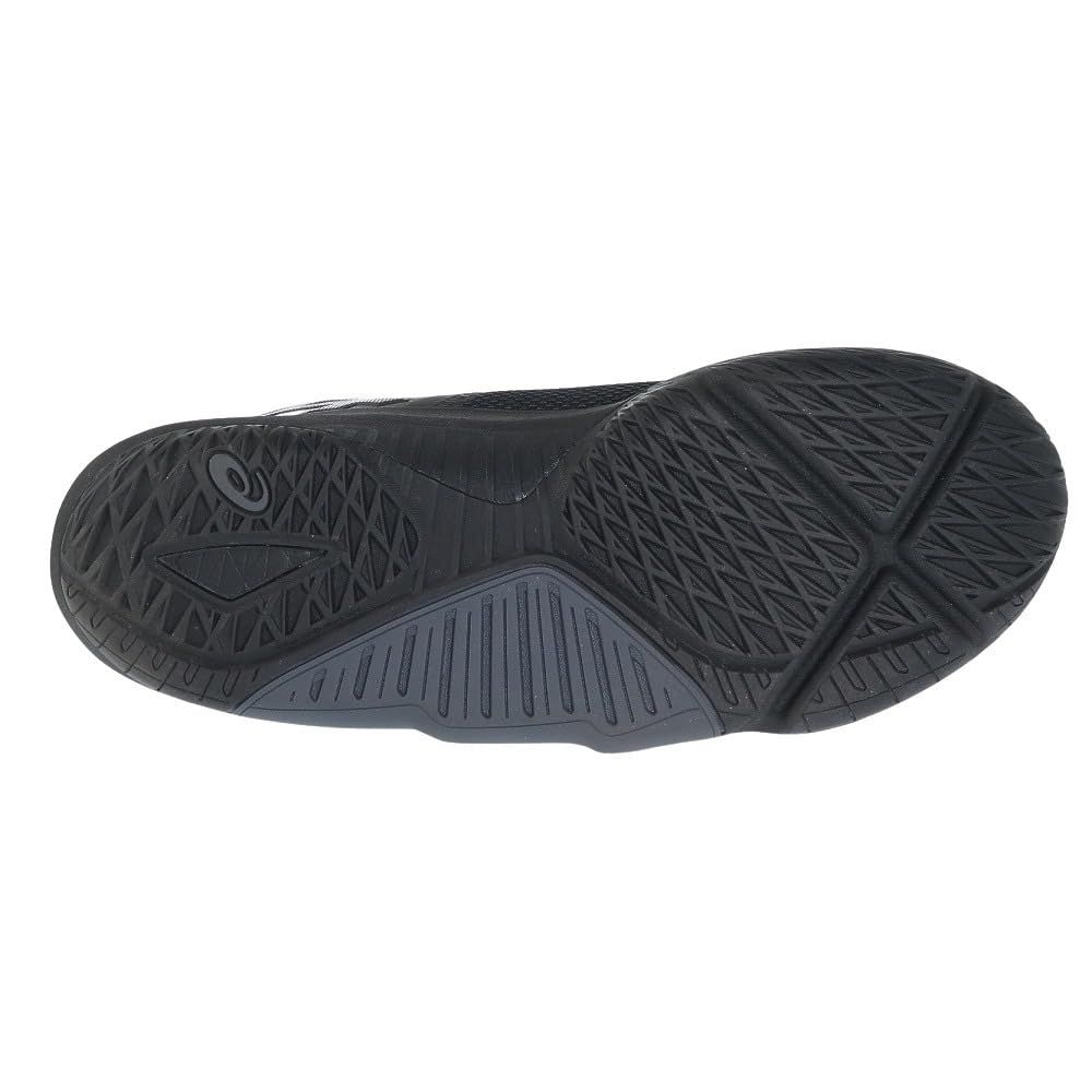 鮮やかな アシックス バスケットボールシューズ UNPRE ARS 2 ユニセックス大人 001 ブラック ブラック 25.5 cm 2E 背景のある