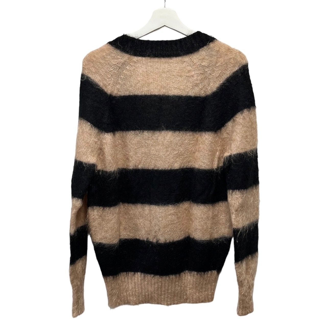 ティーバイ アレキサンダー ワン TbyALEXANDER WANG　ボーダー　モヘア　ニット　カーディガン　S D7741 ティーバイ アレキサンダー ワン TbyALEXANDER WANG ボーダー