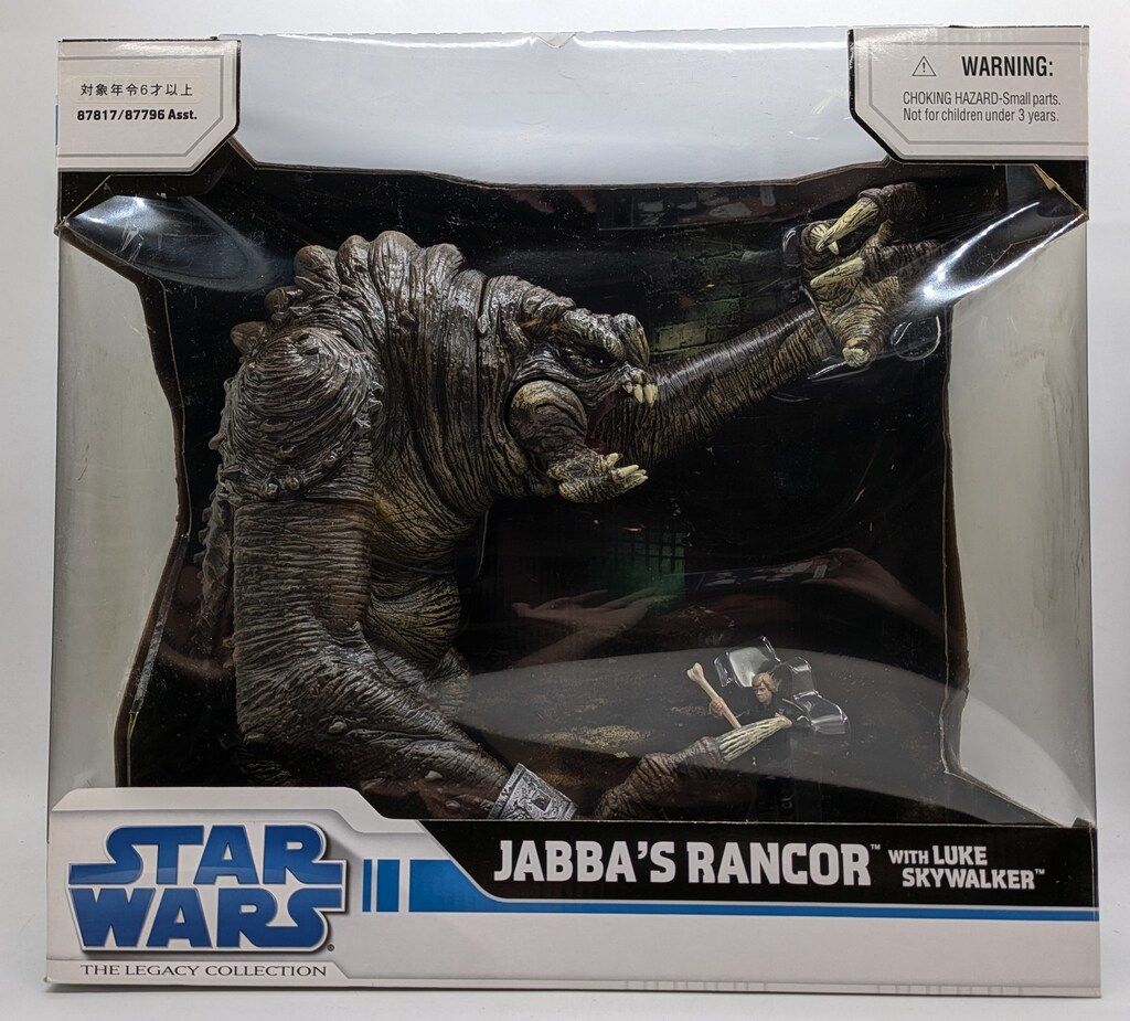 トミーダイレクト THE LEGACY COLLECTION JABBAS RANCOR / WITH LUKE SKYWALKER 3.5インチ