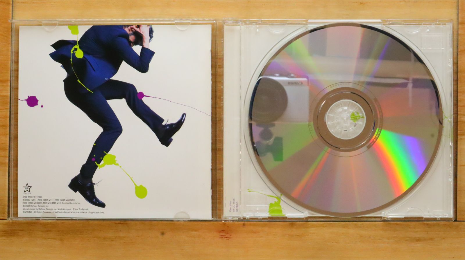 国内盤CD☆平井堅/Ken Hirai□ FAKIN' POP 【DFCL1500/4562104044718