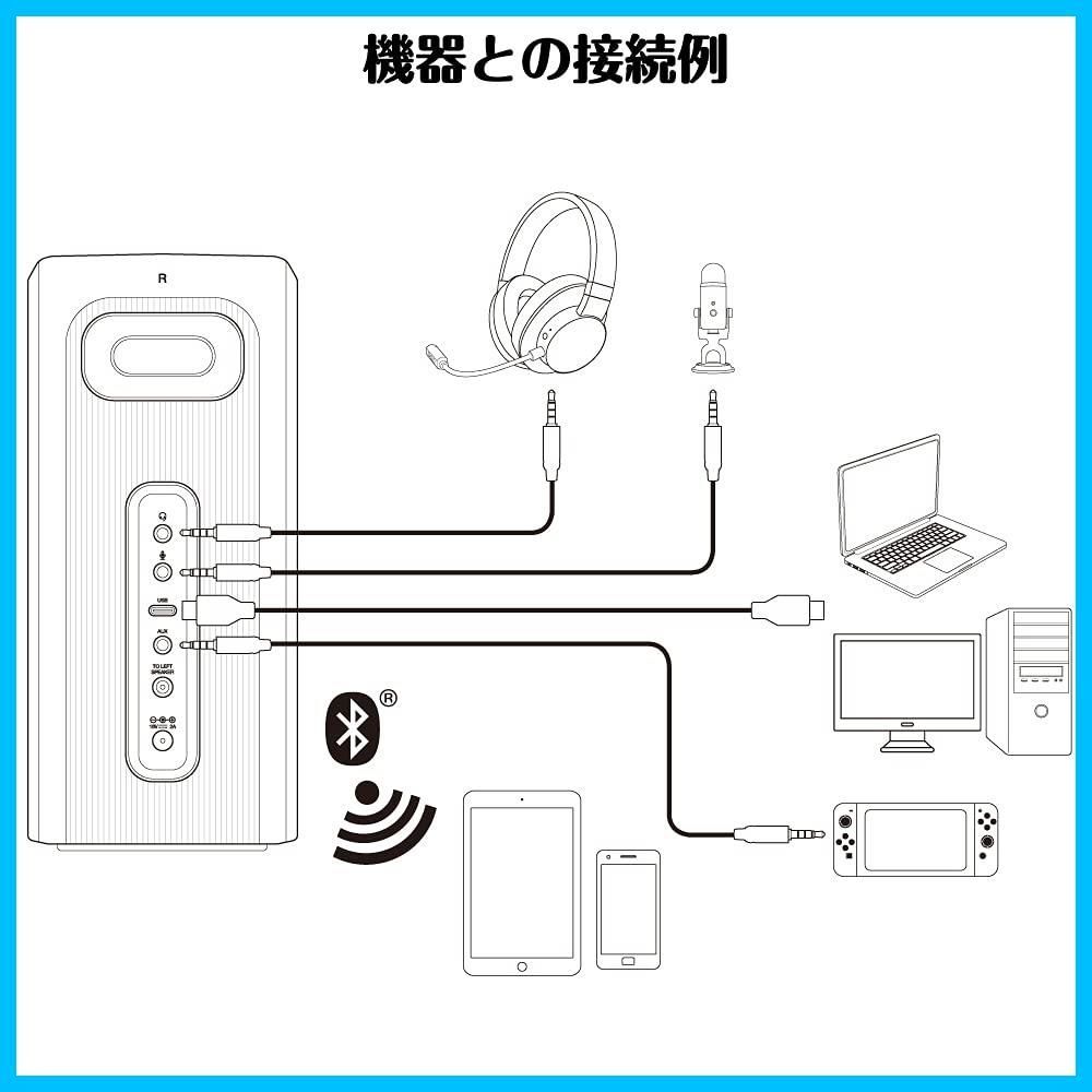 特価商品】アナログ入力 USBオーディオ対応 Bluetooth Windows10用双