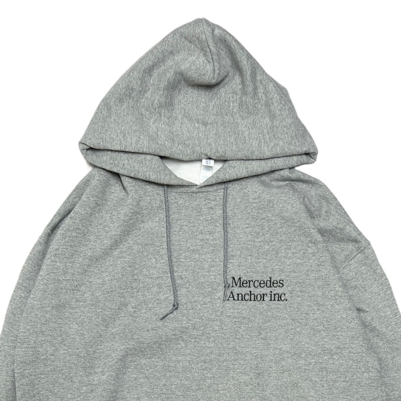 ANCHOR INC. Mercedes Anchor Inc Logo Embroidery Pullover Hoodie