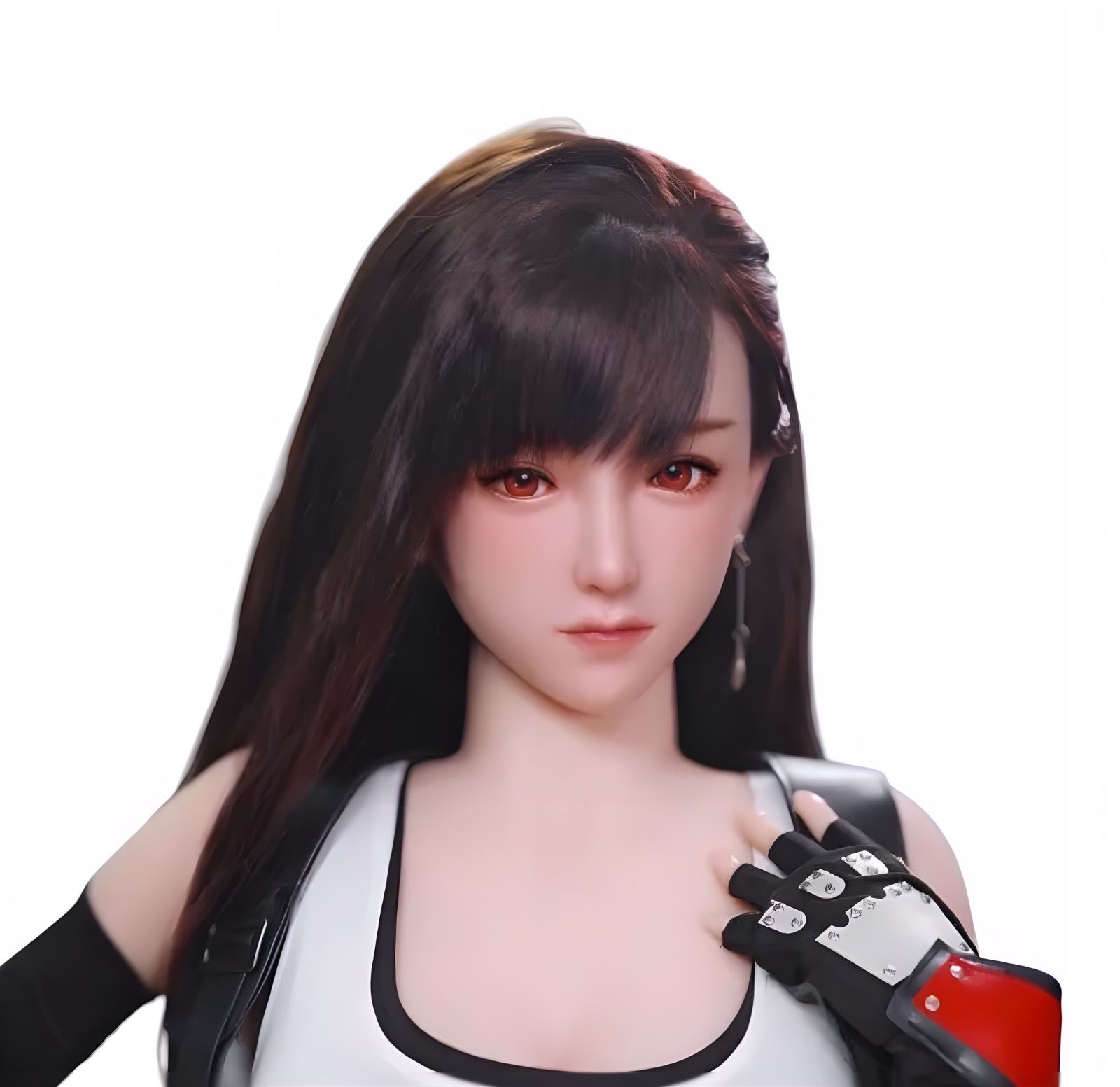 1/6 フィギュア ヘッド 12インチ 手仕上げ FF ティファモデル Amazon.co.jp: 1/6 フィギュア 女性 ヘッド 美少女 リアル