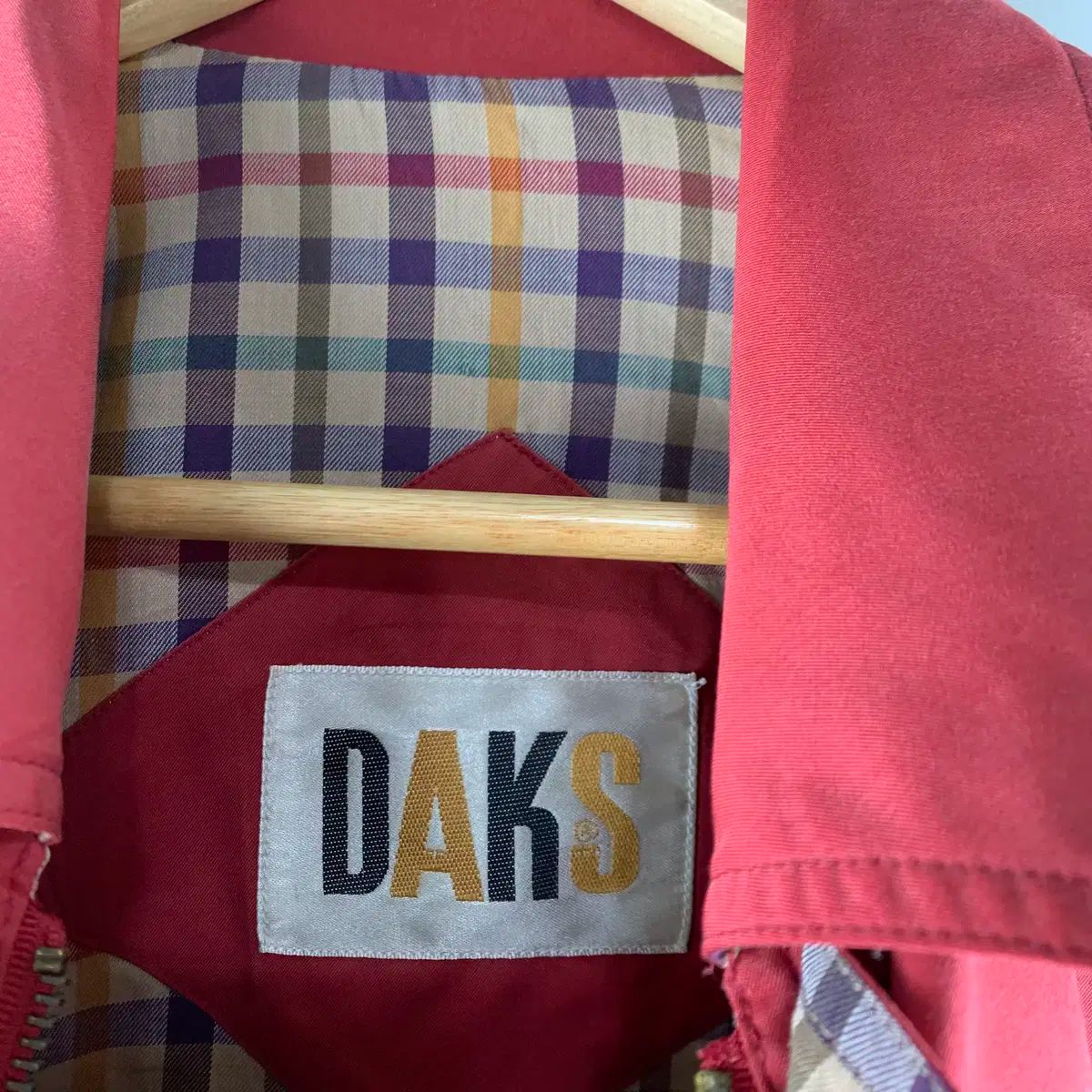 DAKS(ダックス) バーガンディー ブルゾン ジャケット 95 250109