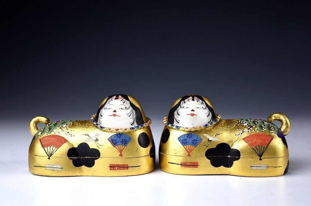 ☆期間限定【雛蔵】犬筥一対（中） 雛蔵】犬筥（大）一対 - メルカリ