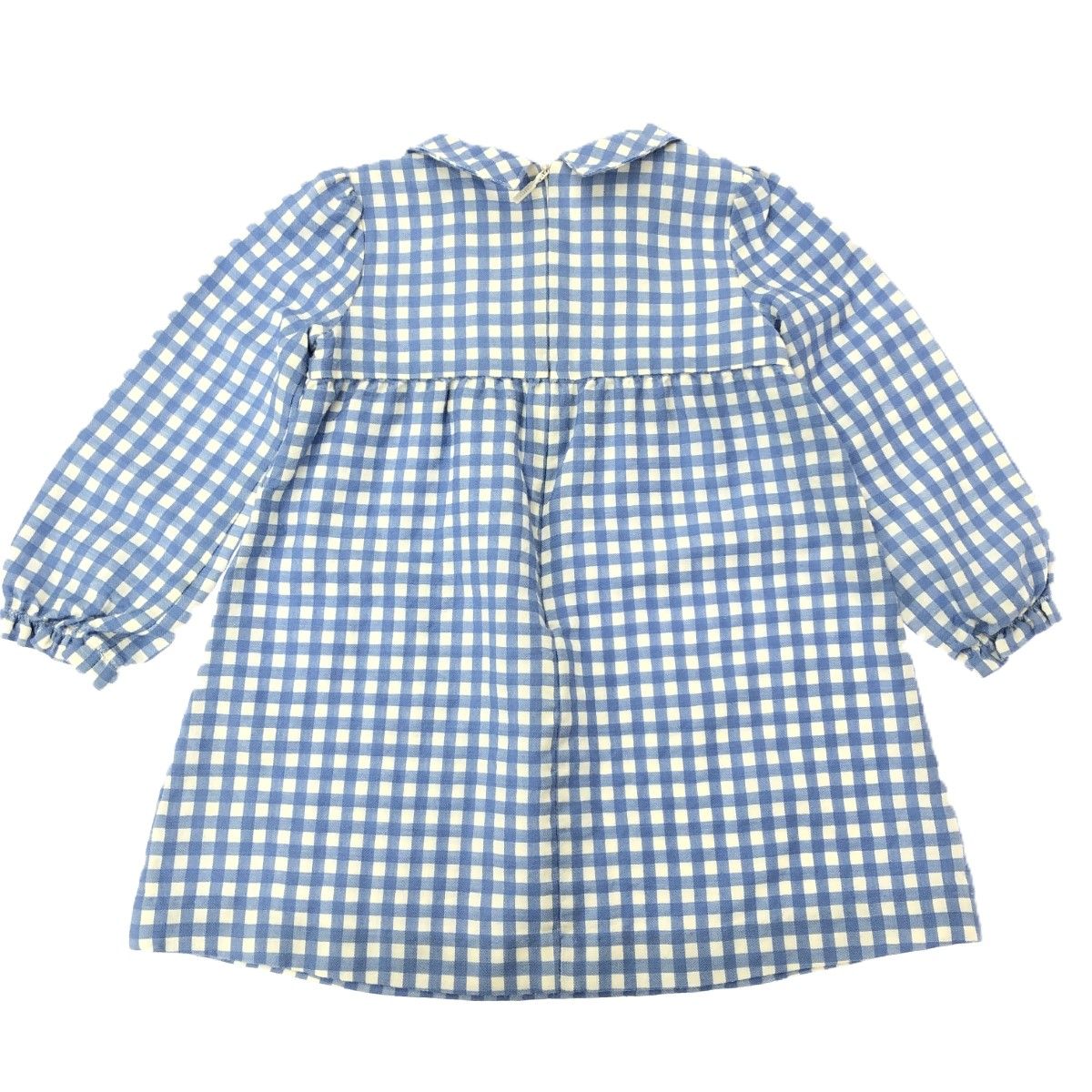 GUCCI グッチ イチゴ 襟付き チェック柄 長袖 ワンピース サイズ:18