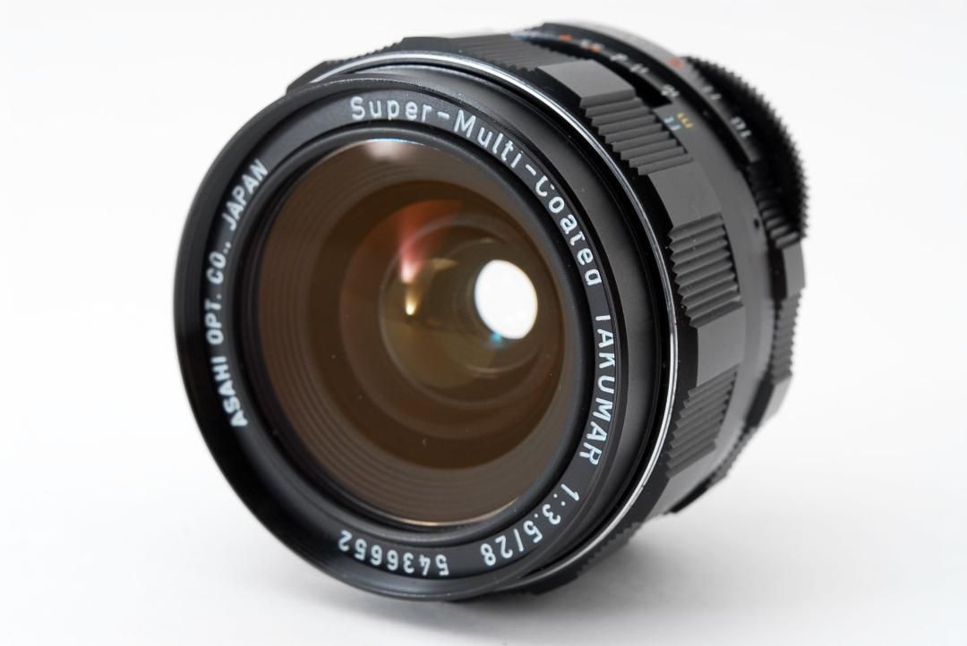 美品 SMC Takumar 28mm F3.5 フード 接写リング付 L301 - メルカリShops