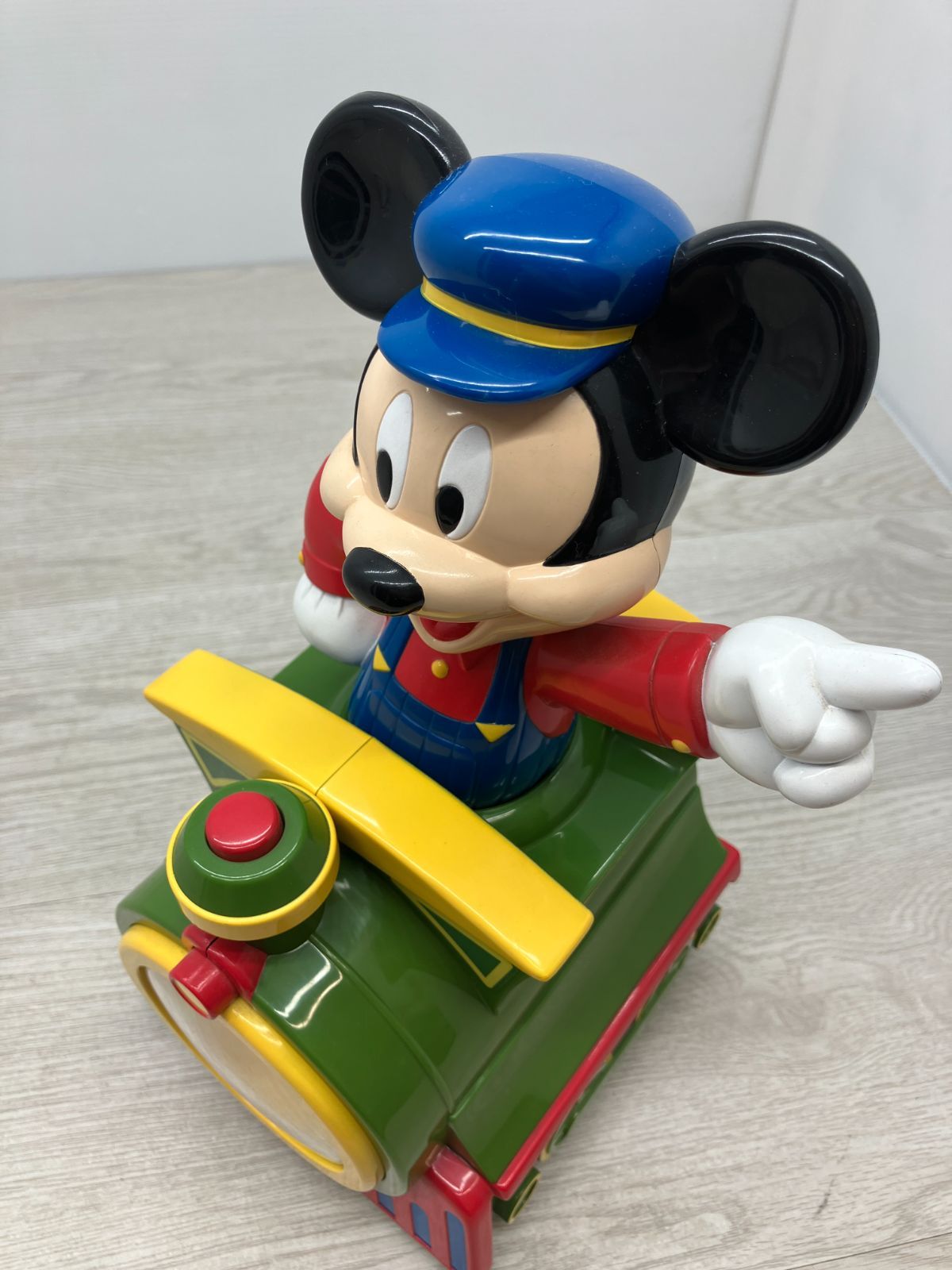 ミッキーマウス 目覚まし時計置き時計ディズニー昭和レトロ置き時計動作品