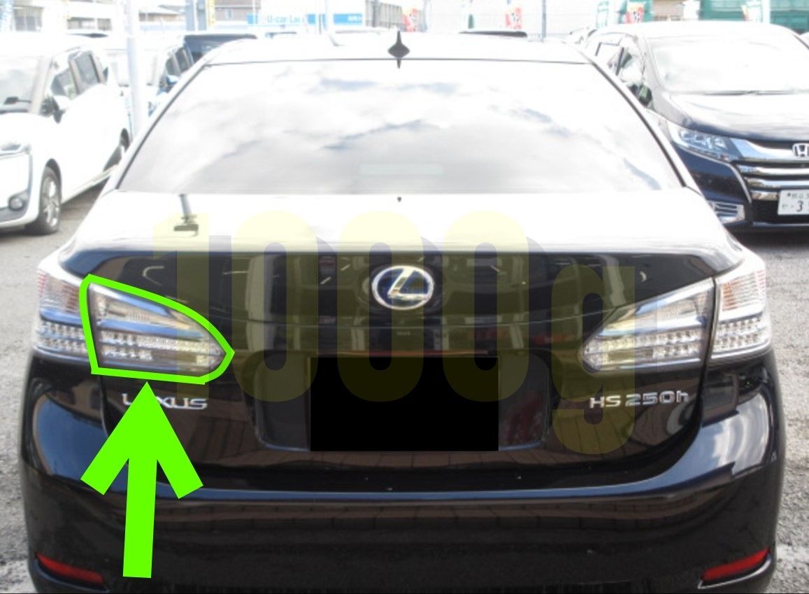 レクサス純正 LEXUS 超 品 レクサス HS フィニッシャーランプ 左 助手席側 テール ランプ ANF10 2009|7-2013|1