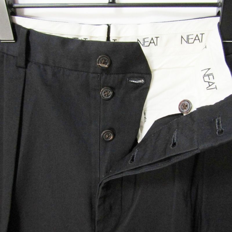 美品 NEAT ニート トラウザーズ Chino ボタンフライ ワーク