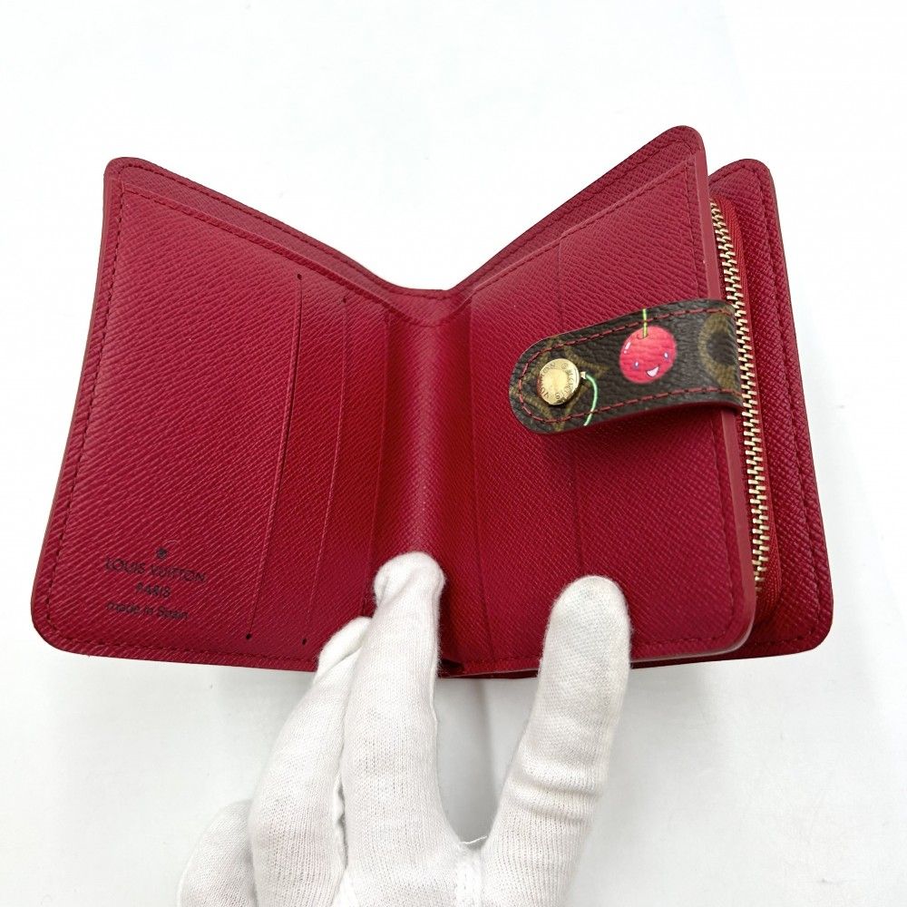 ルイ・ヴィトン M95005 村上 隆×モノグラム・チェリー コンパクト  