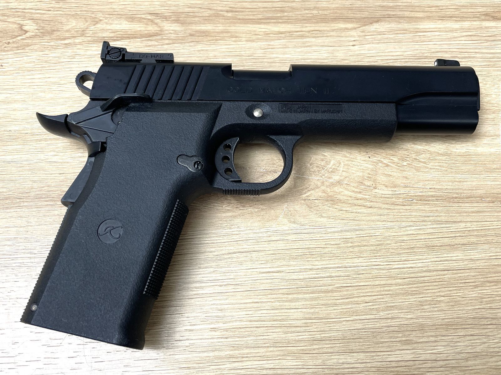 マルシン　Kimber GOLD MATCH マルシン】 Kimber GOLD MATCH TEN II カート排莢式 6mmBBガス