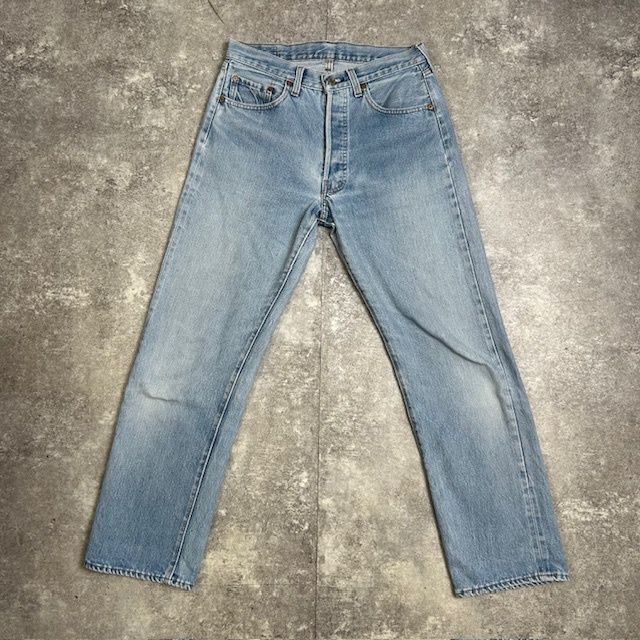 LEVI'S リーバイス 80's Levi's 501 REDLINE 赤耳 アイスブルー セルビッチ 黒カン デニムパンツ vintage ヴィンテージ USA