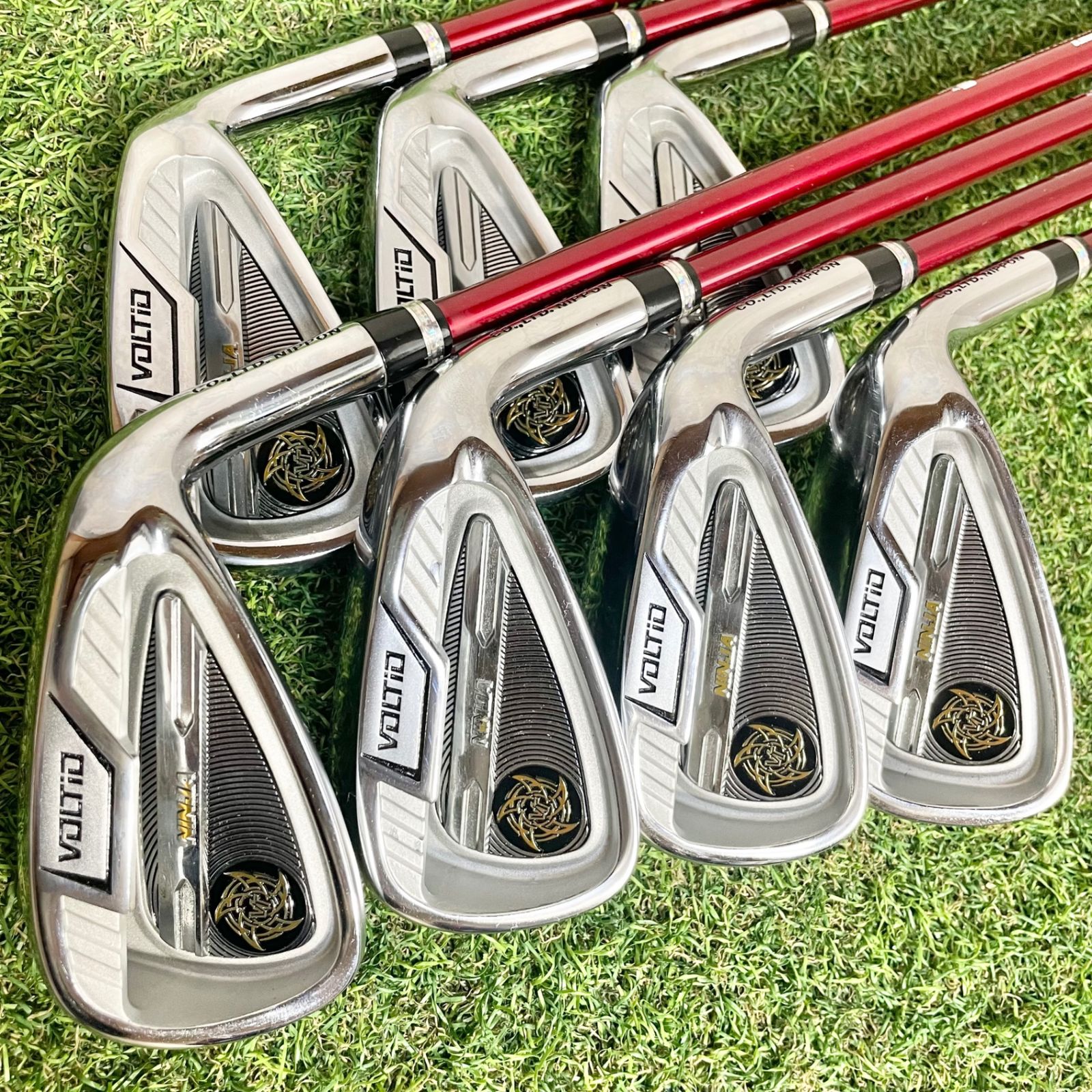 VOLTIO / NINJA アイアンセット 7本 VOLTIO NINJA カタナ ゴルフ KATANA GOLF ボルティオ ニンジャ