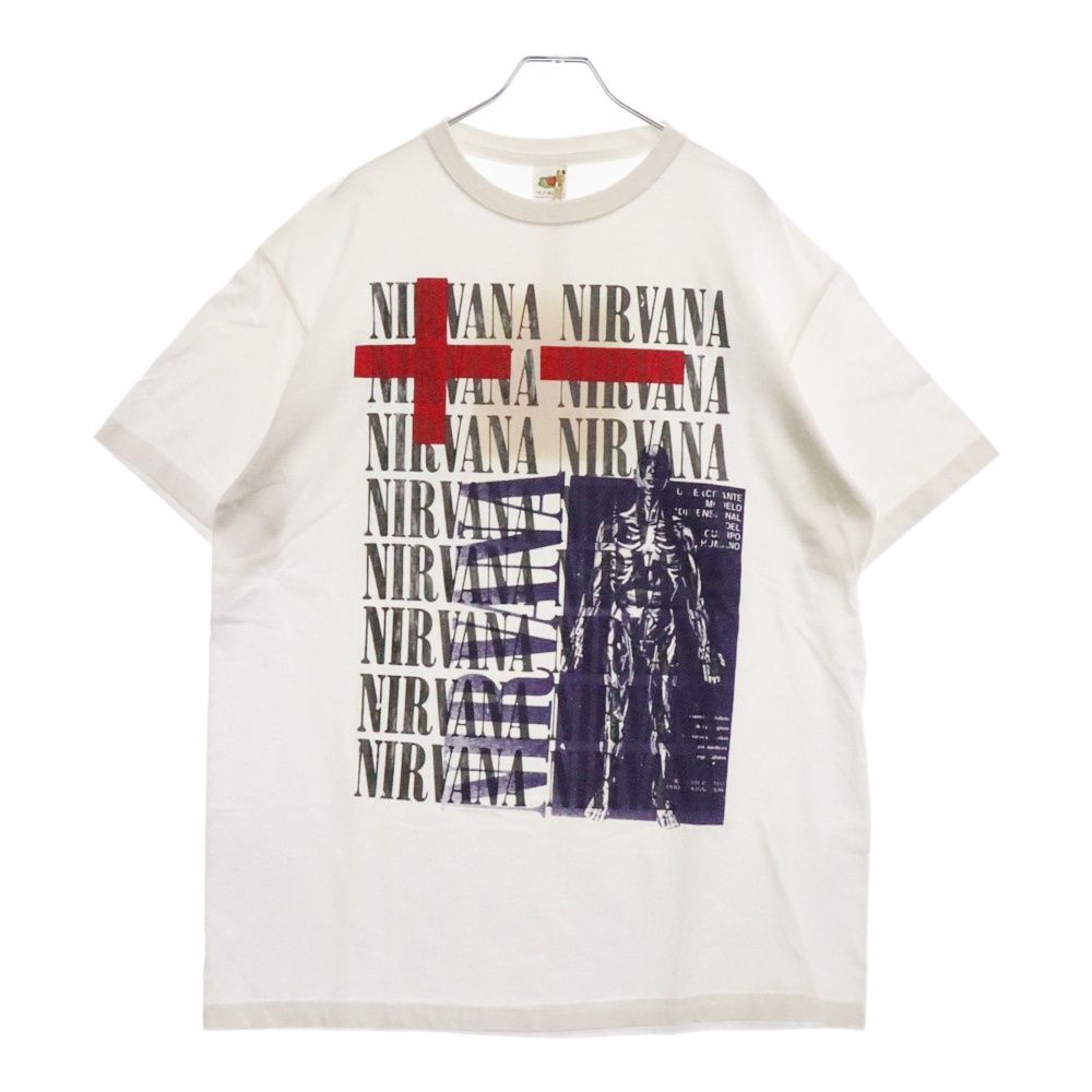 NIRVANA (ニルバーナ) JEFF ROSS Hand Print Tee ハンドプリントT