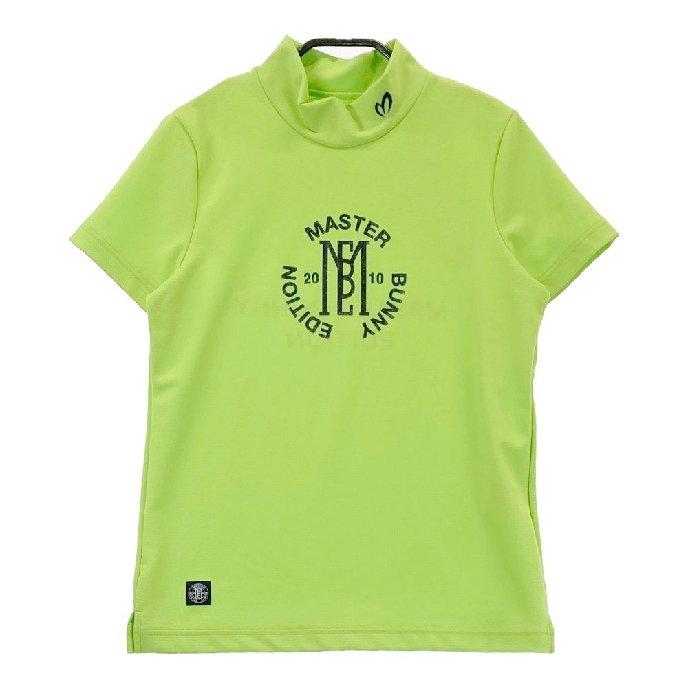 サイズ 0 MASTER BUNNY EDITION マスターバニーエディション 2025年 半袖ハイネックTシャツ グリーン系 240101440890 ゴルフウェア レディース ストスト