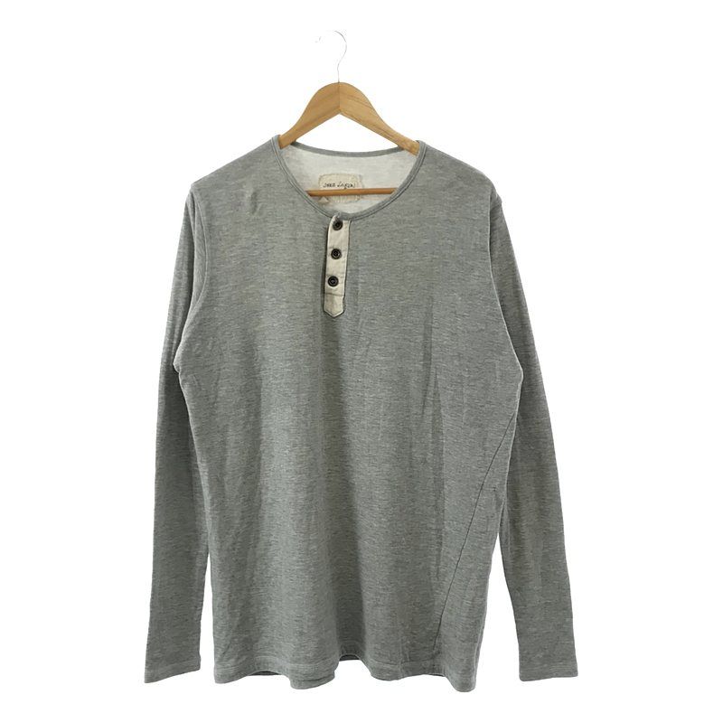 GREG LAUREN / グレッグローレン | GREY KNIT HENLEY / ヘンリーネック