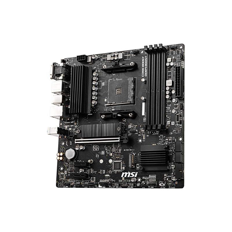 MSI B550M PRO-VDH AMD Ryzen 5000/4000G/3000シリーズプロセッサ対応 Socket AM4 DDR4 PCIe4.0対応 Micro-ATX マザーボード MB6468